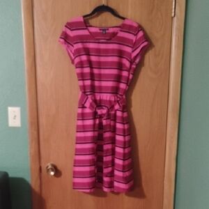 Striped Pink Dress